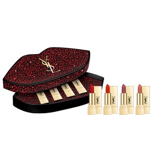 Lidded Lip Bow Make Up Mini Rouge Pur Couture Gift Set - YSL Beauty