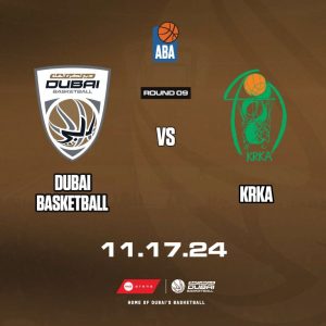 Dubai Basketball vs KRKA Coca-Cola Arena Sports Events